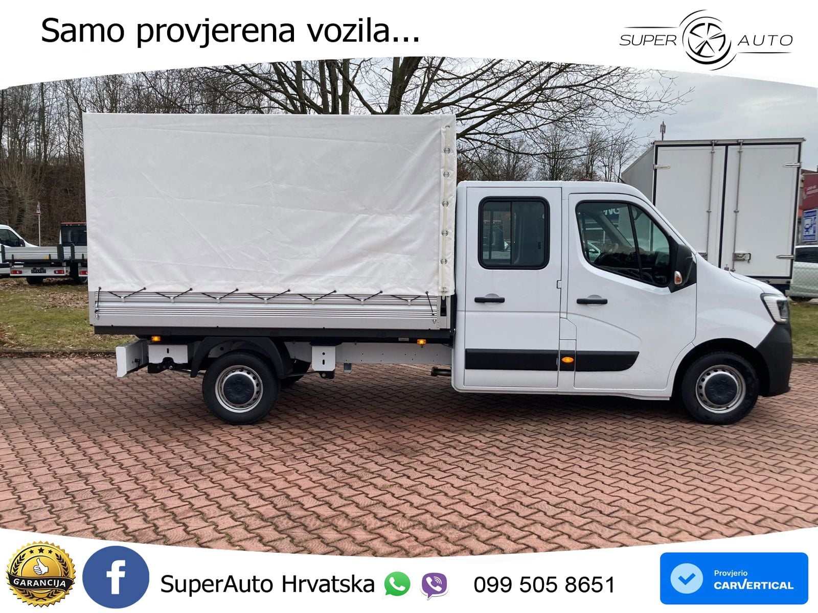 Renault Master Doka Pritsche AHK Tempo 145 KS
