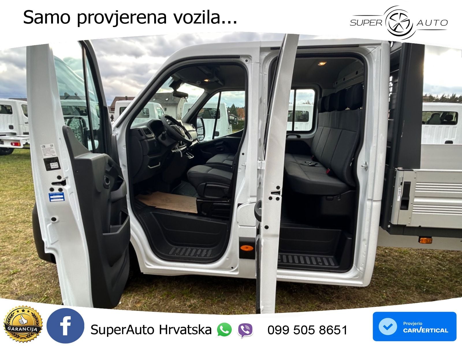 Renault Master Doka Pritsche AHK Tempo 145 KS
