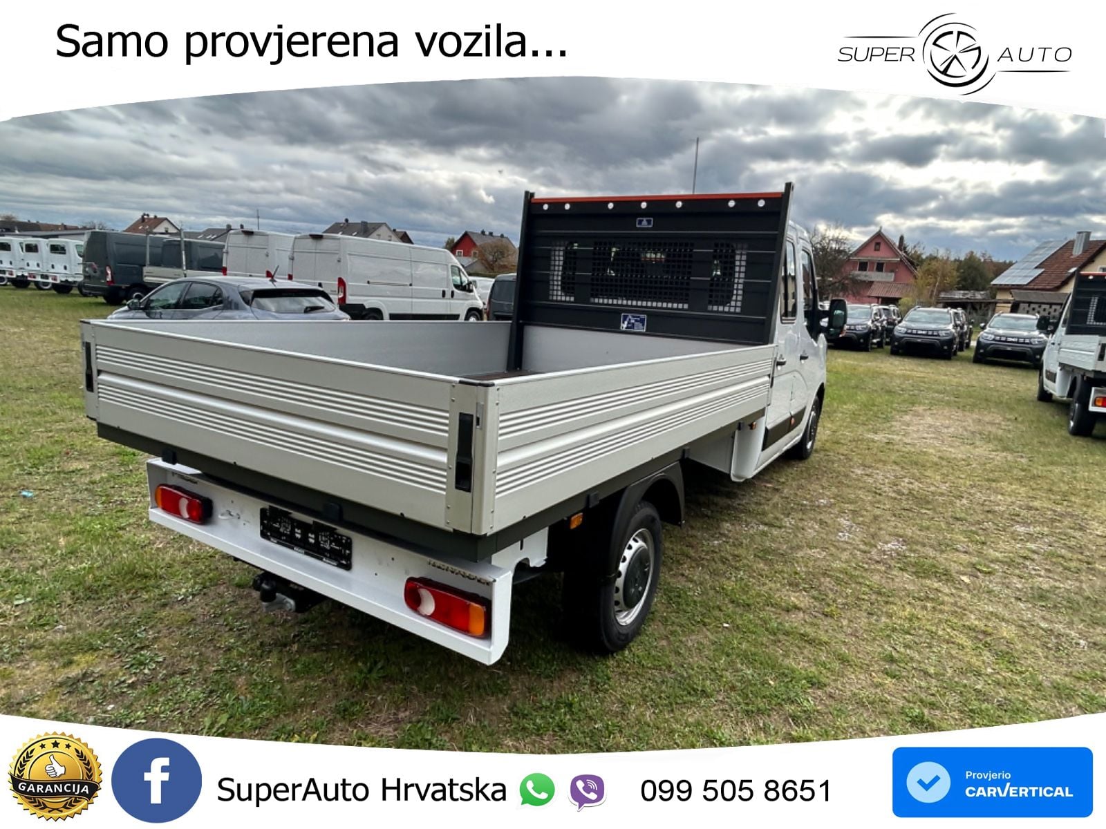 Renault Master Doka Pritsche AHK Tempo 145 KS