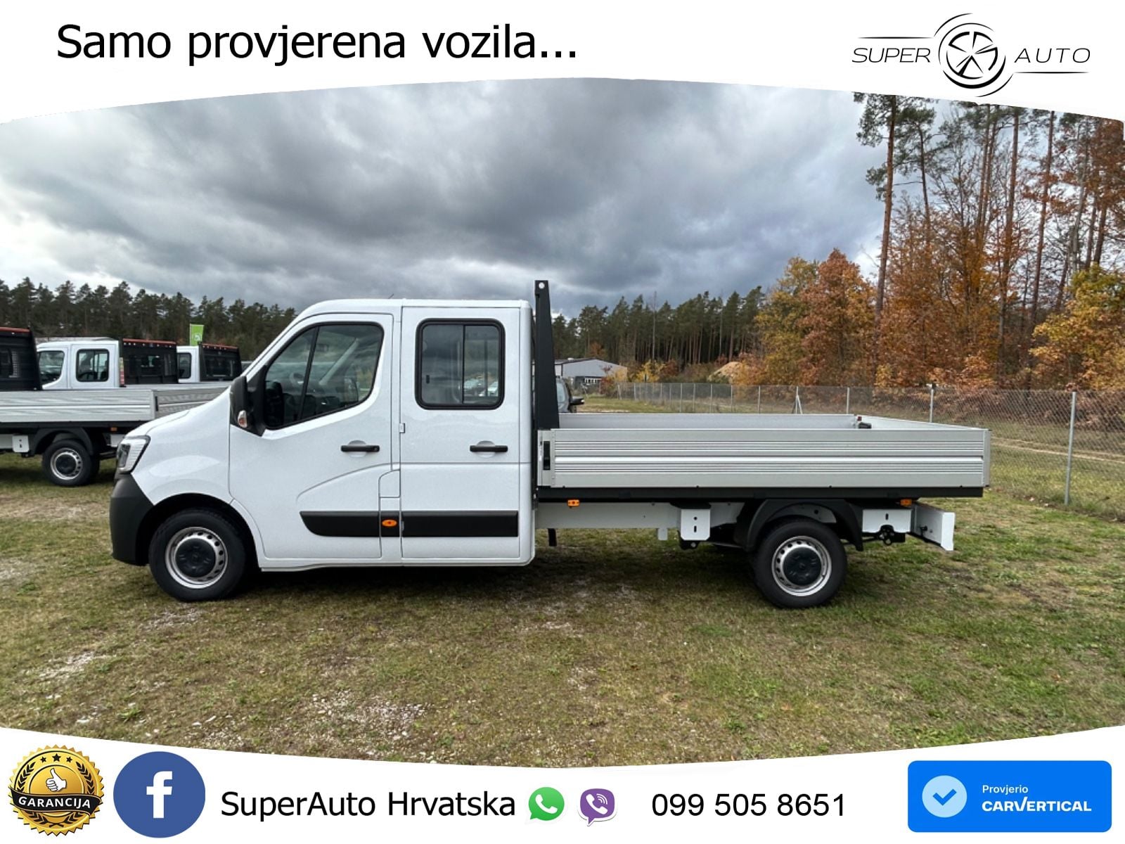 Renault Master Doka Pritsche AHK Tempo 145 KS