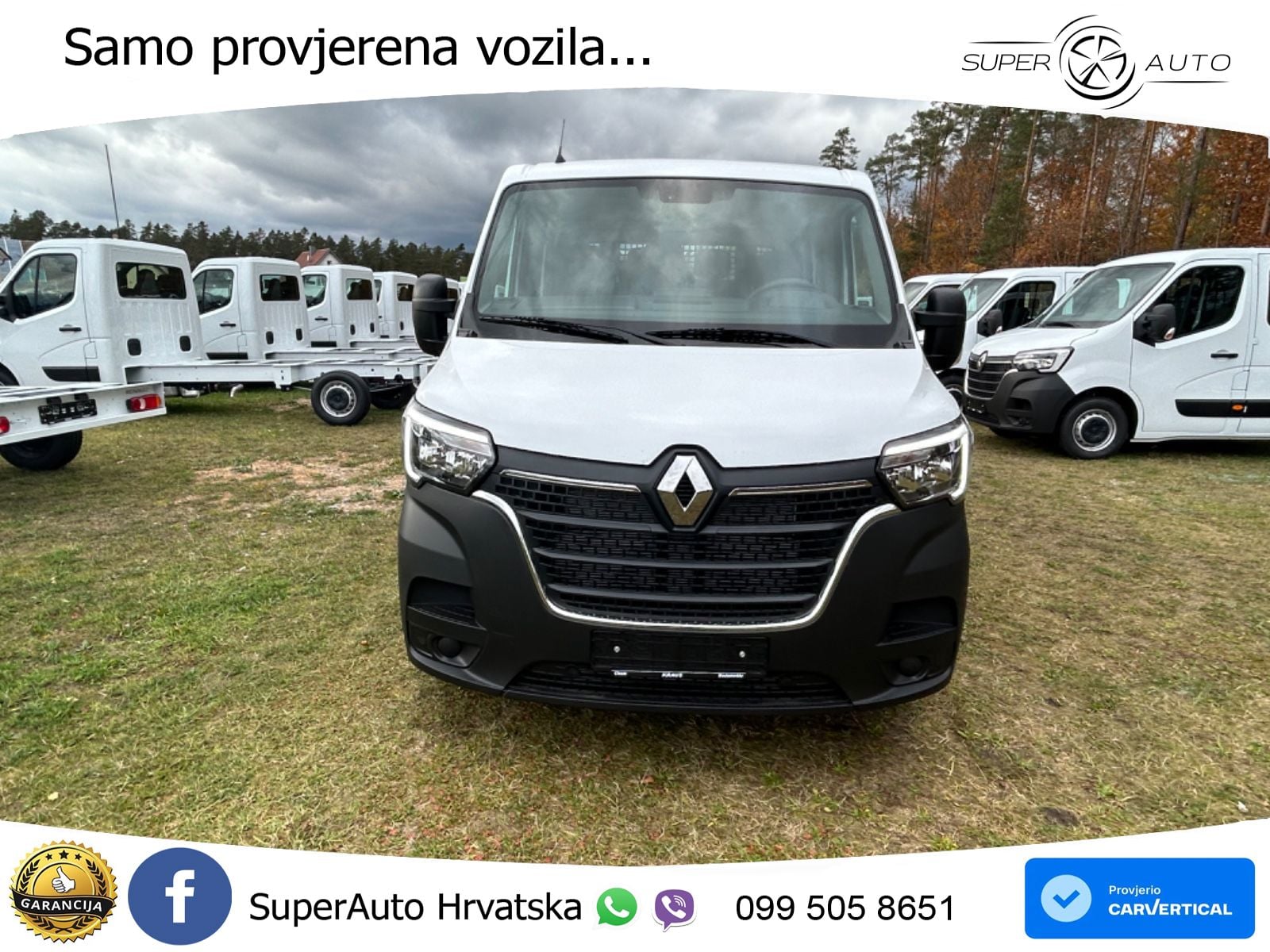 Renault Master Doka Pritsche AHK Tempo 145 KS