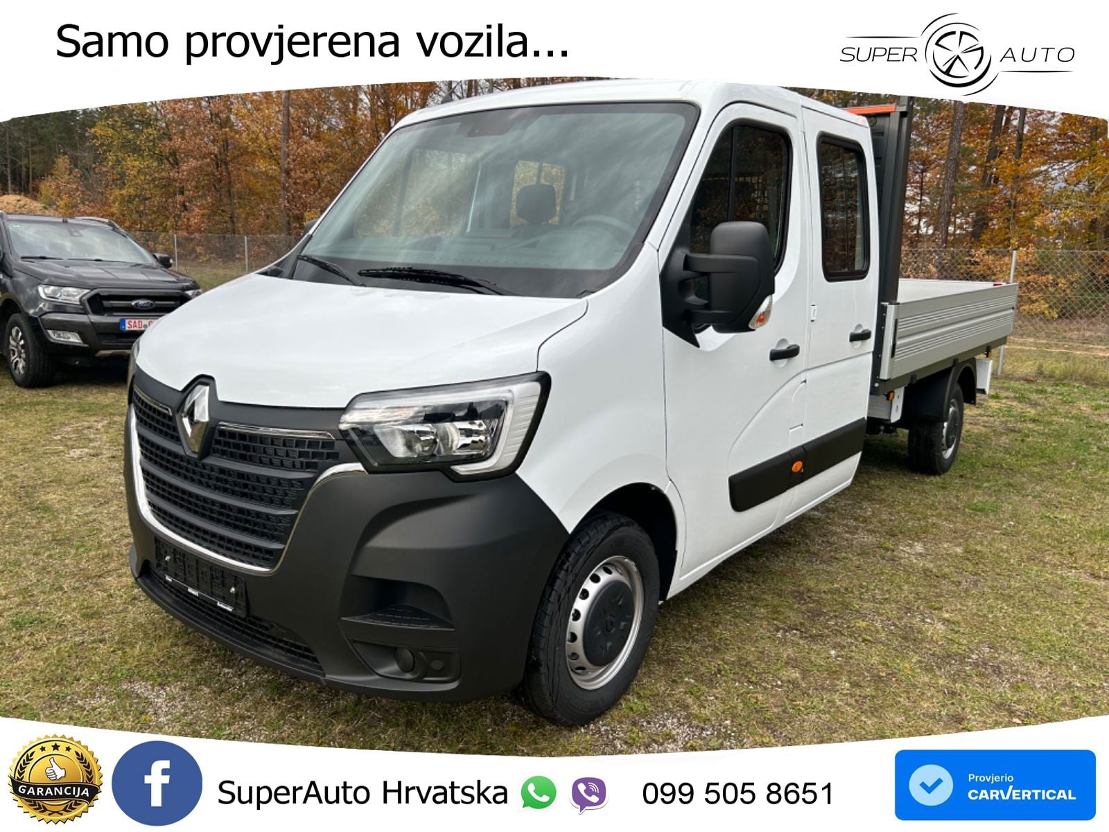 Renault Master Doka Pritsche AHK Tempo 145 KS