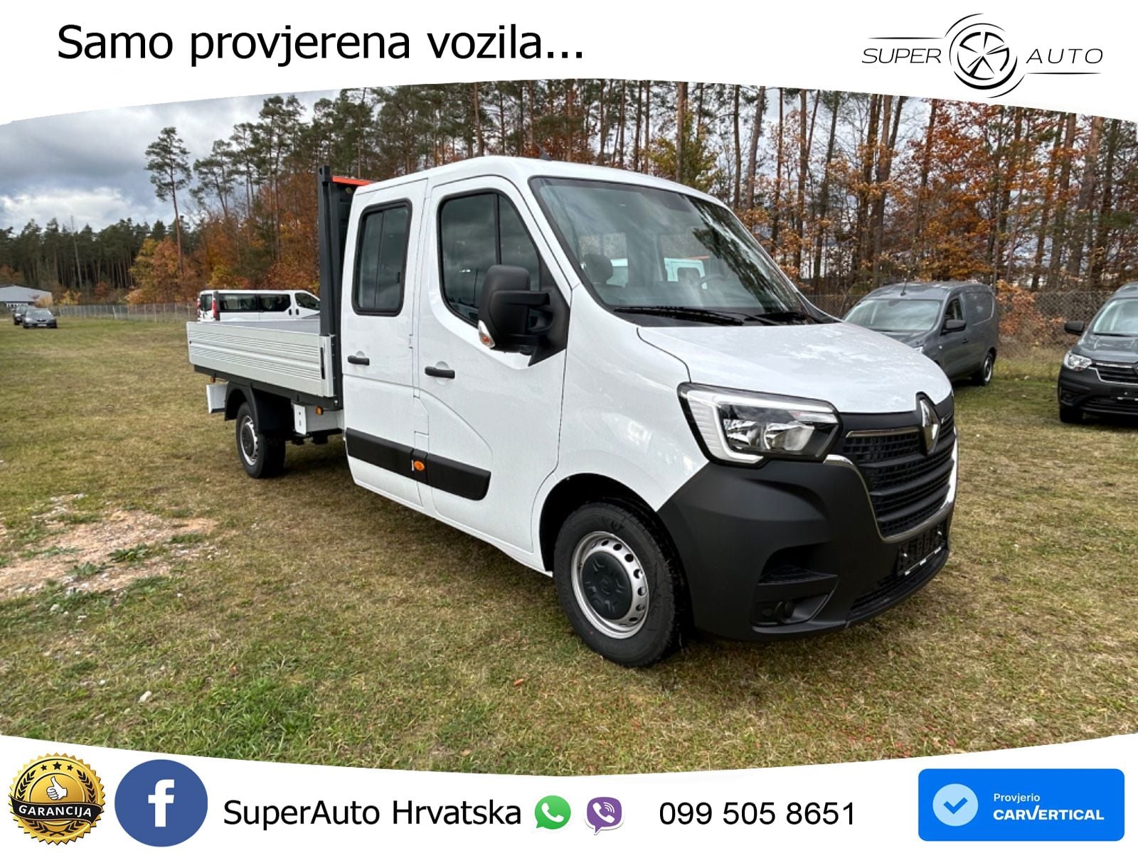 Renault Master Doka Pritsche AHK Tempo 145 KS