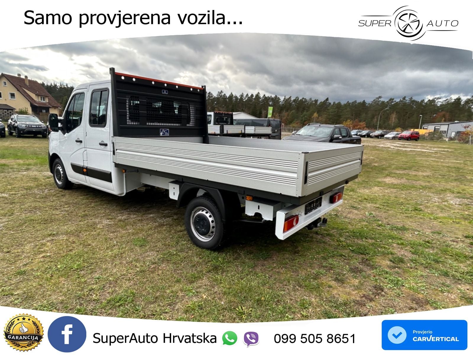 Renault Master Doka Pritsche AHK Tempo 145 KS