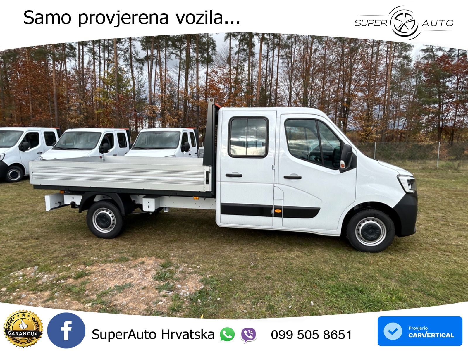 Renault Master Doka Pritsche AHK Tempo 145 KS