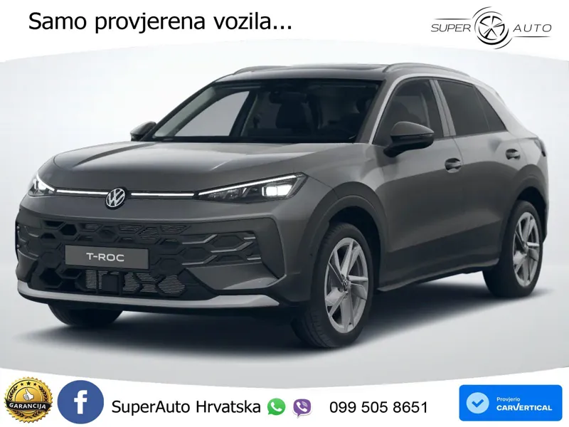 Volkswagen T-Roc 1.5 eTSI (116 KS)  DSG LED+GR SJED+ACC