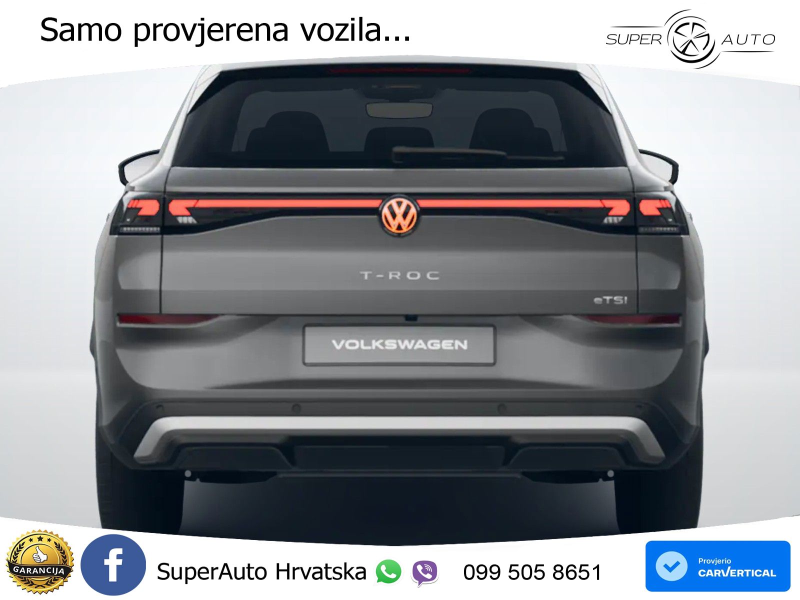 Volkswagen T-Roc 1.5 eTSI (116 KS)  DSG LED+GR SJED+ACC