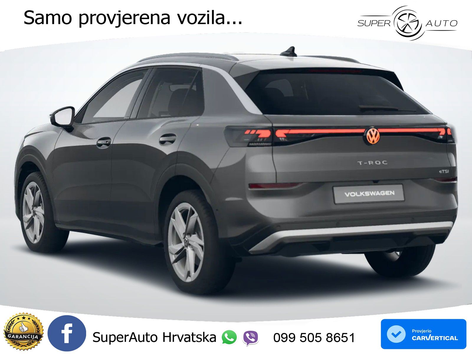 Volkswagen T-Roc 1.5 eTSI (116 KS)  DSG LED+GR SJED+ACC