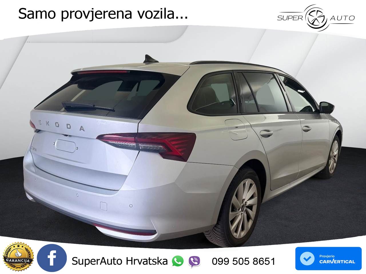Škoda Octavia Combi 2.0 TDI (150 KS) DSG Selection LED+GR SJED+ACC