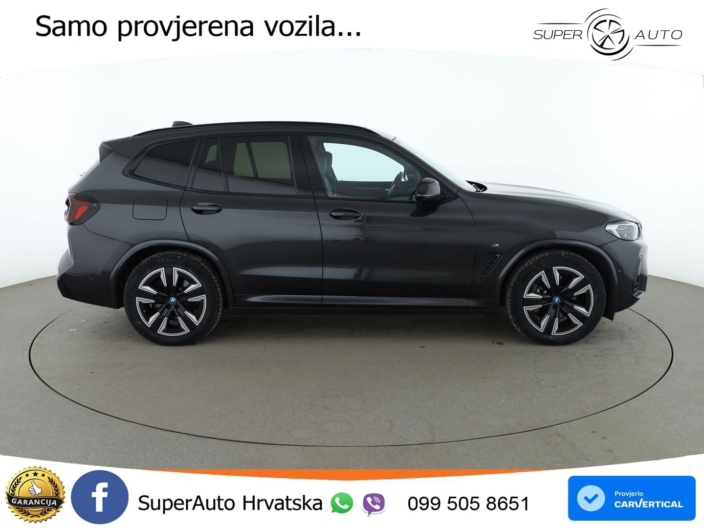 BMW iX3 80 kWh (286 KS) LED+GR SJED+ACC