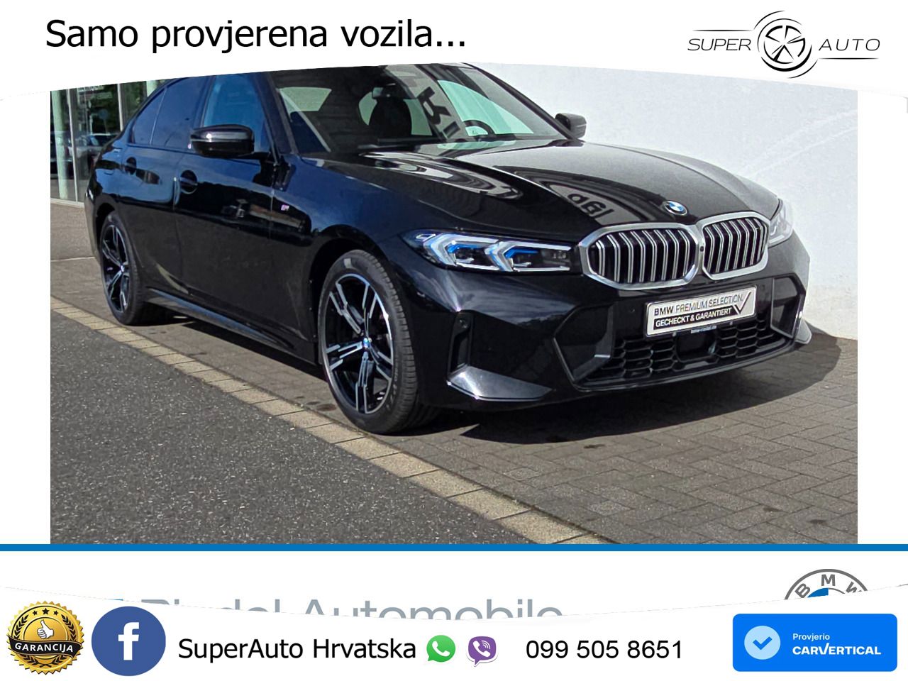BMW 320d (190 KS) xDrive Steptronic M Sport LED+GR SJED+ACC