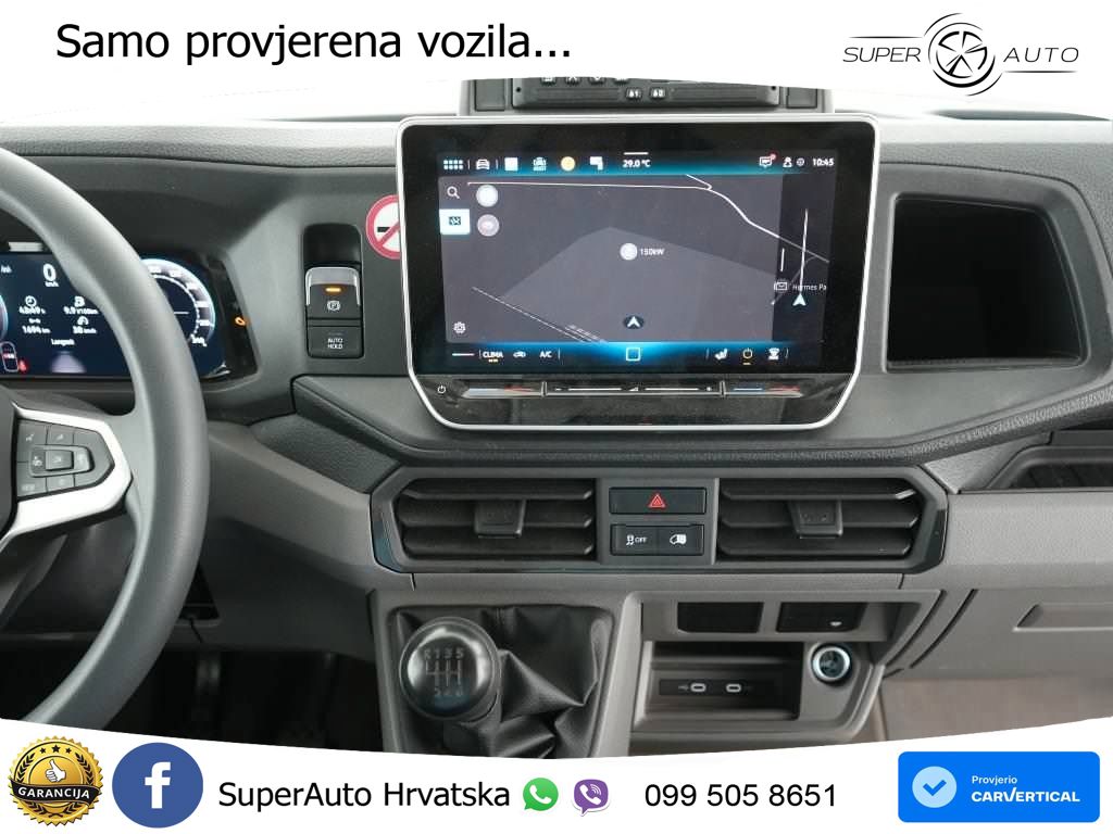 Volkswagen Crafter Kasten 35 MR Hochdach FWD AHK RFK Klima 177 KS