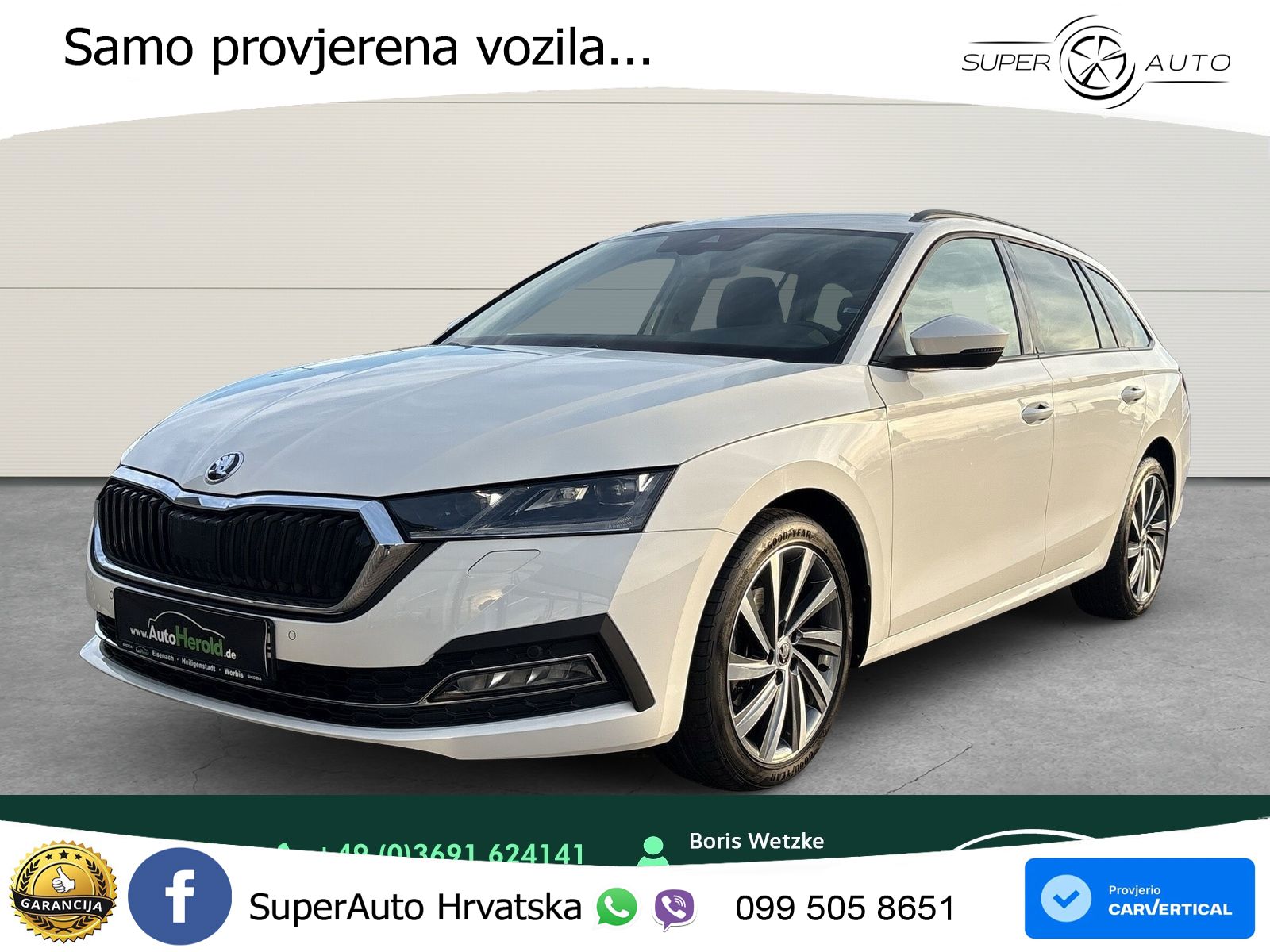 Škoda Octavia Combi 2.0 TDI (150 KS) DSG
