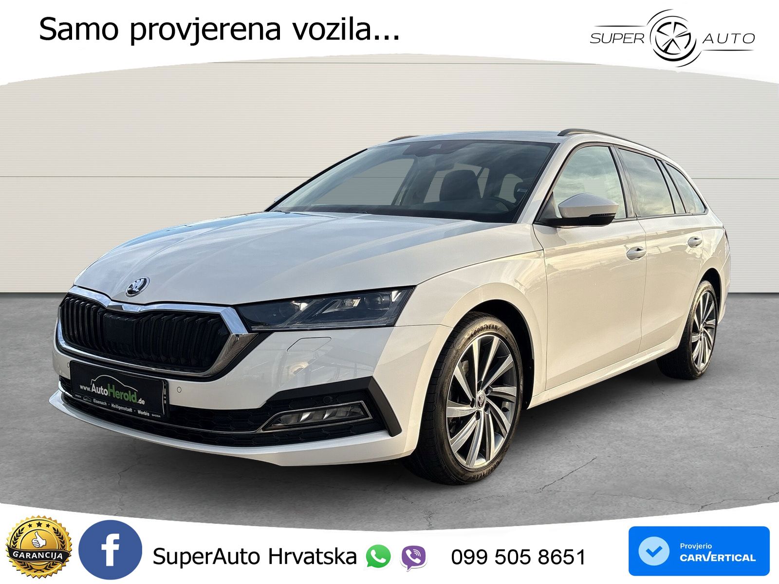 Škoda Octavia Combi 2.0 TDI (150 KS) DSG