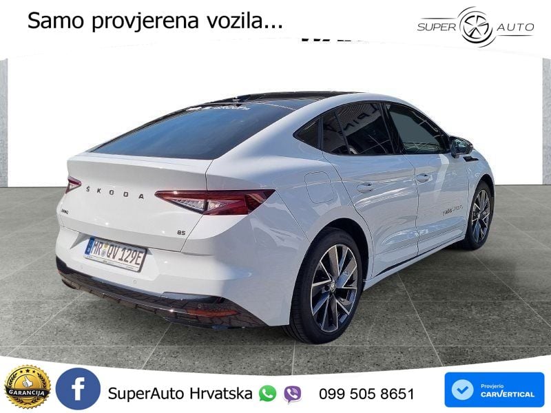 Škoda Enyaq Coupe iV 85 82 kWh (286 KS) SportLine LED+GR SJED+ACC