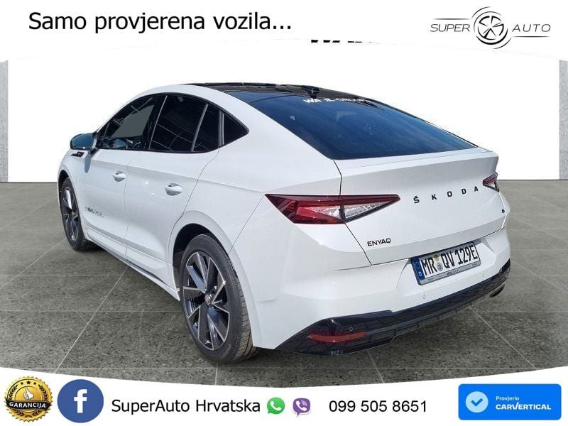 Škoda Enyaq Coupe iV 85 82 kWh (286 KS) SportLine LED+GR SJED+ACC