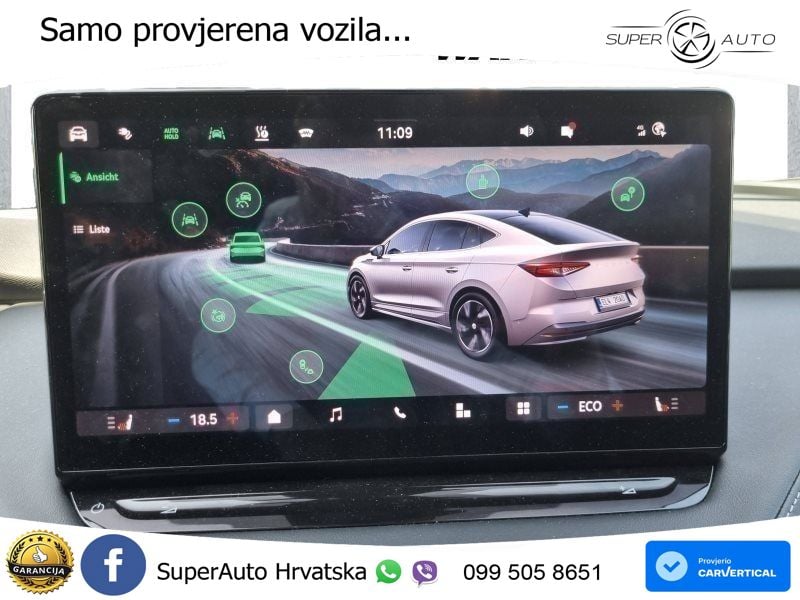 Škoda Enyaq Coupe iV 85 82 kWh (286 KS) SportLine LED+GR SJED+ACC