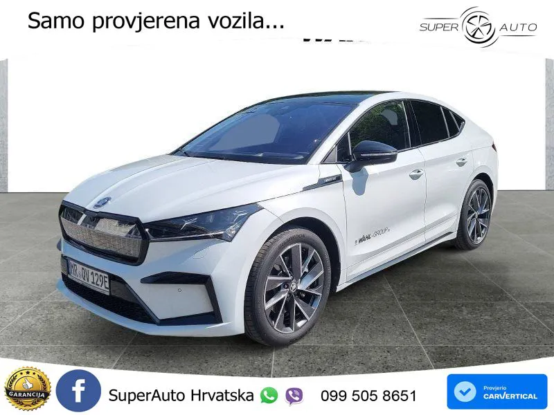 Škoda Enyaq Coupe iV 85 82 kWh (286 KS) SportLine LED+GR SJED+ACC