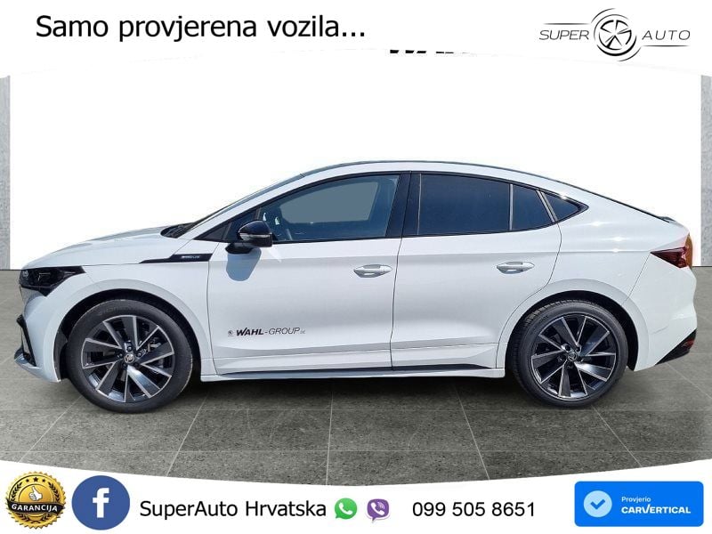 Škoda Enyaq Coupe iV 85 82 kWh (286 KS) SportLine LED+GR SJED+ACC