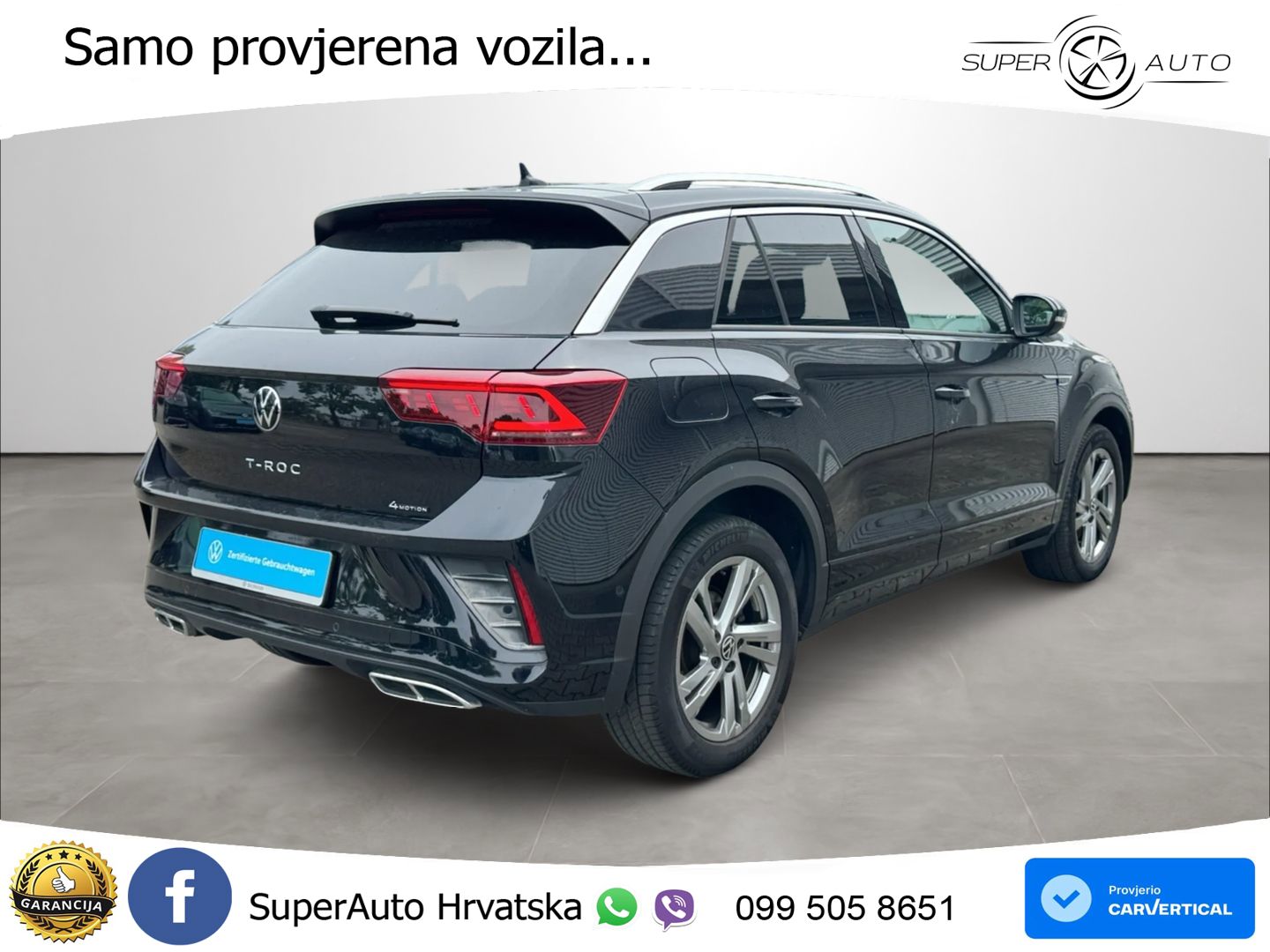 Volkswagen T-Roc I 2.0 TSI (190 KS) 4M DSG LED+GR SJED+ACC
