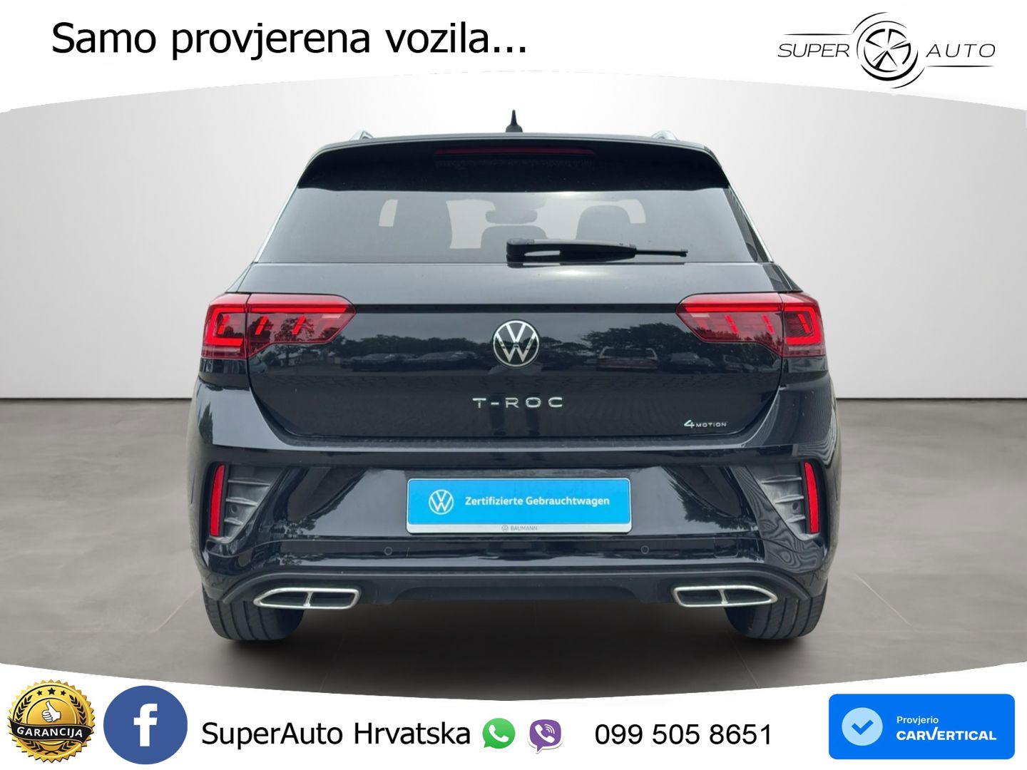 Volkswagen T-Roc I 2.0 TSI (190 KS) 4M DSG LED+GR SJED+ACC