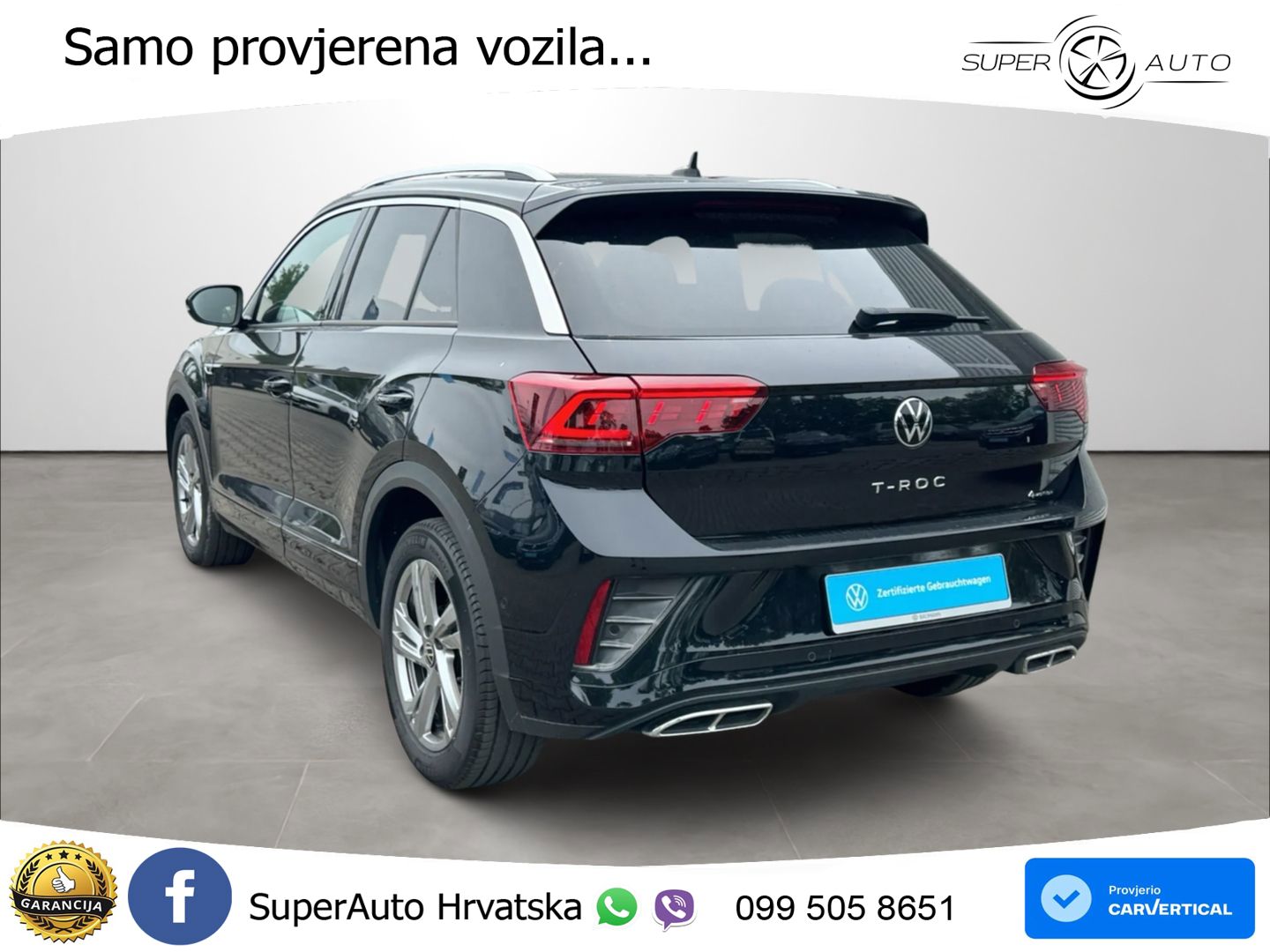 Volkswagen T-Roc I 2.0 TSI (190 KS) 4M DSG LED+GR SJED+ACC