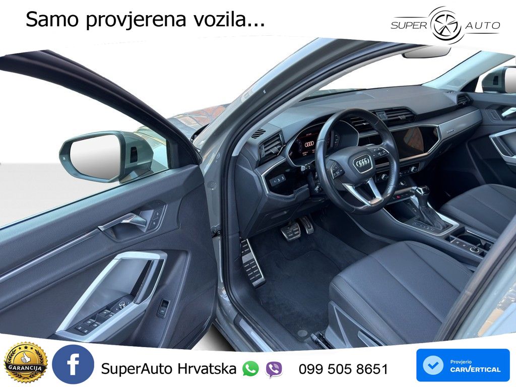 Audi Q3 40 TFSI (190 KS) quattro S tronic advanced LED+GR SJED+ACC