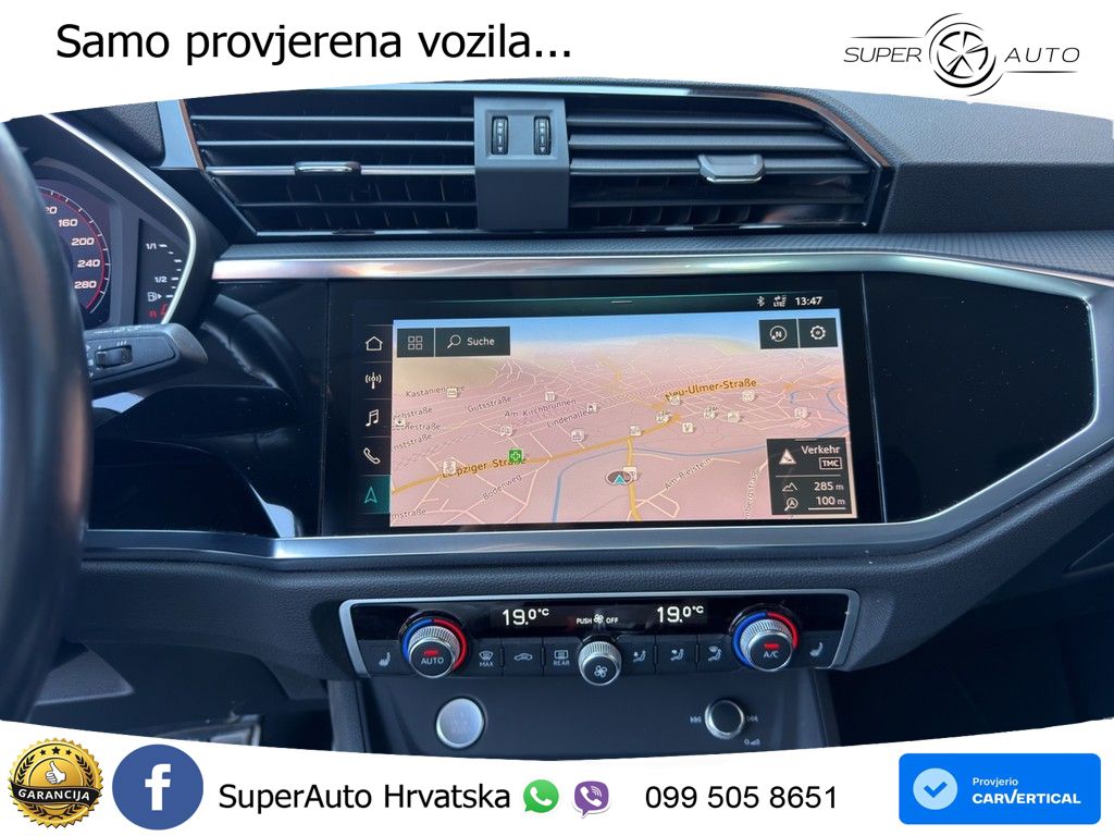 Audi Q3 40 TFSI (190 KS) quattro S tronic advanced LED+GR SJED+ACC