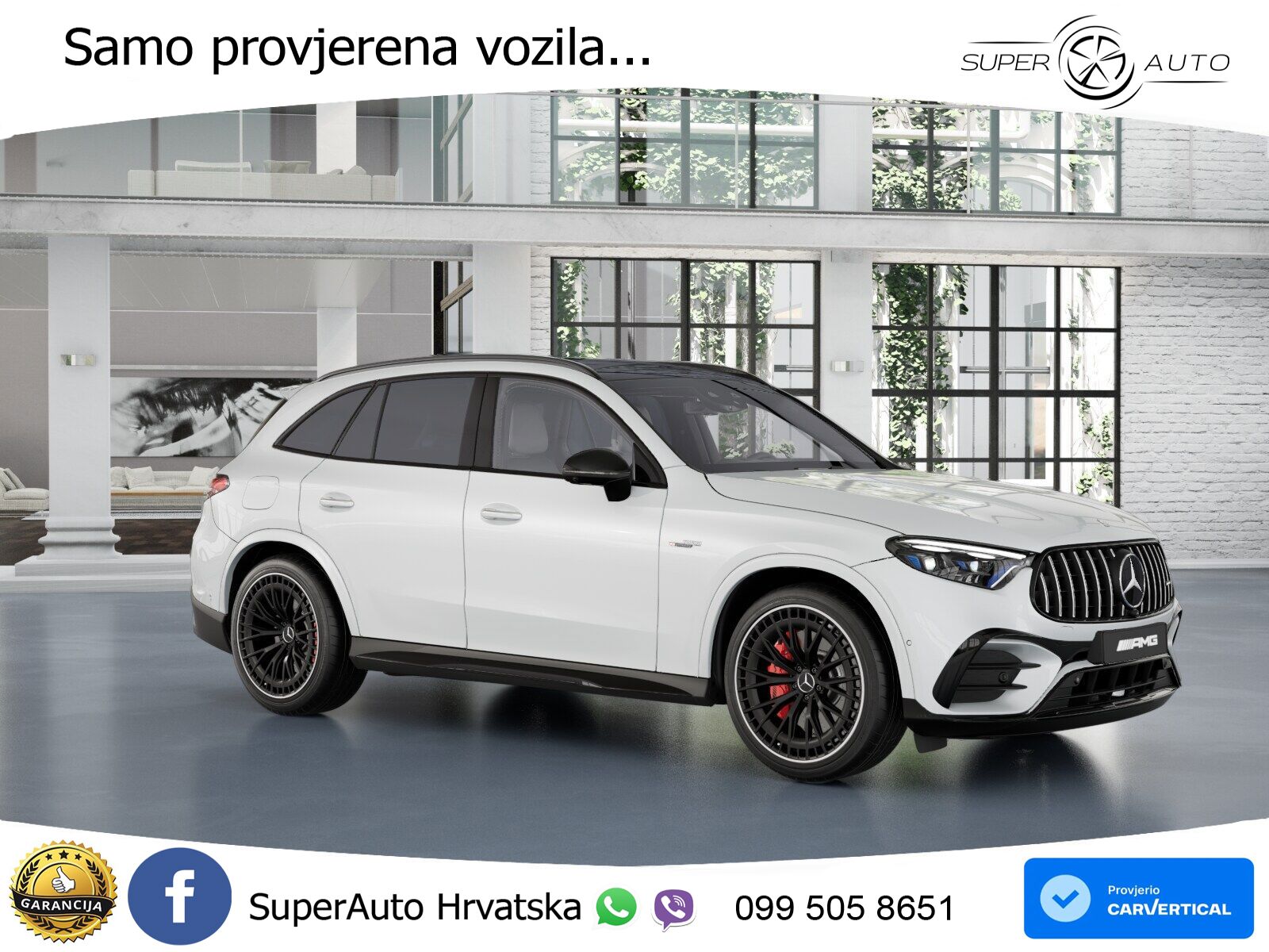 Mercedes AMG GLC 63 S E PERFORMANCE (680 KS) 4MATIC+ AMG SPEEDSHIFT MCT 9G ACC+HEAD+4xGR SJED+360+PANO