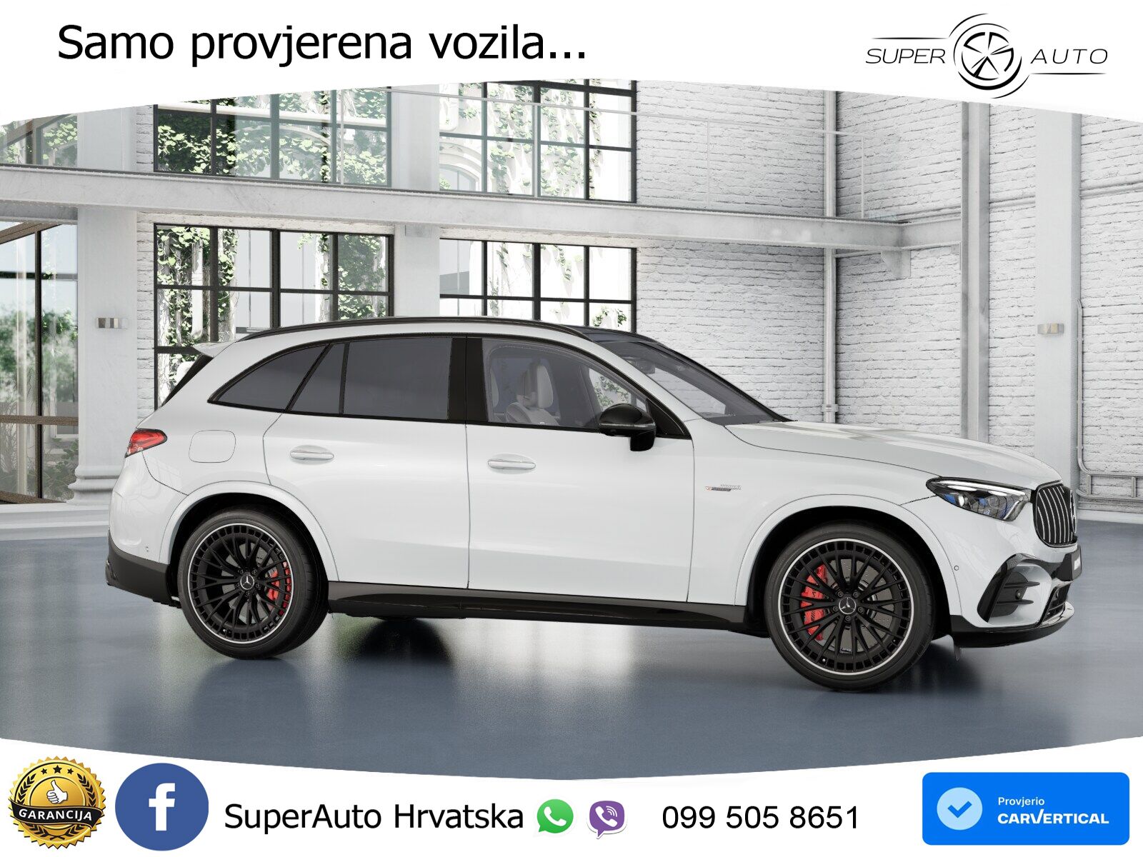 Mercedes AMG GLC 63 S E PERFORMANCE (680 KS) 4MATIC+ AMG SPEEDSHIFT MCT 9G ACC+HEAD+4xGR SJED+360+PANO