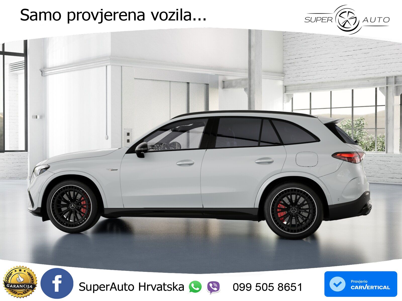 Mercedes AMG GLC 63 S E PERFORMANCE (680 KS) 4MATIC+ AMG SPEEDSHIFT MCT 9G ACC+HEAD+4xGR SJED+360+PANO