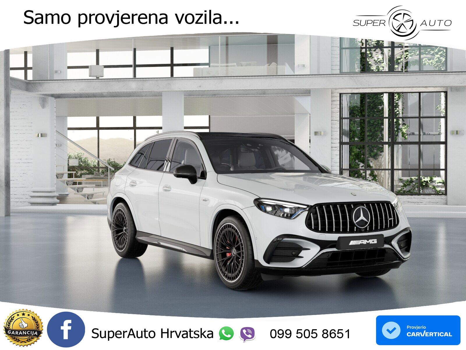 Mercedes AMG GLC 63 S E PERFORMANCE (680 KS) 4MATIC+ AMG SPEEDSHIFT MCT 9G ACC+HEAD+4xGR SJED+360+PANO
