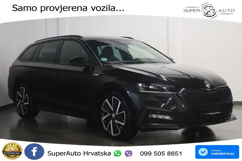 Škoda Octavia Combi 2.0 TDI (150 KS) DSG SportLine LED+GR SJED+ACC