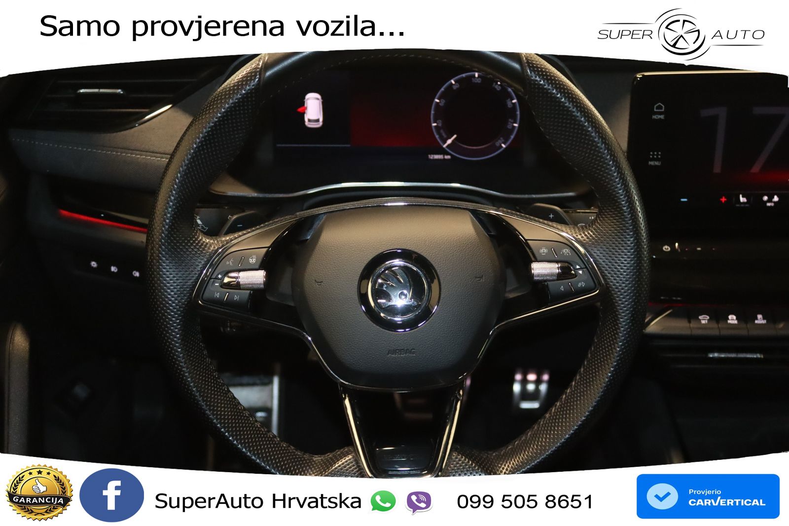 Škoda Octavia Combi 2.0 TDI (150 KS) DSG SportLine LED+GR SJED+ACC