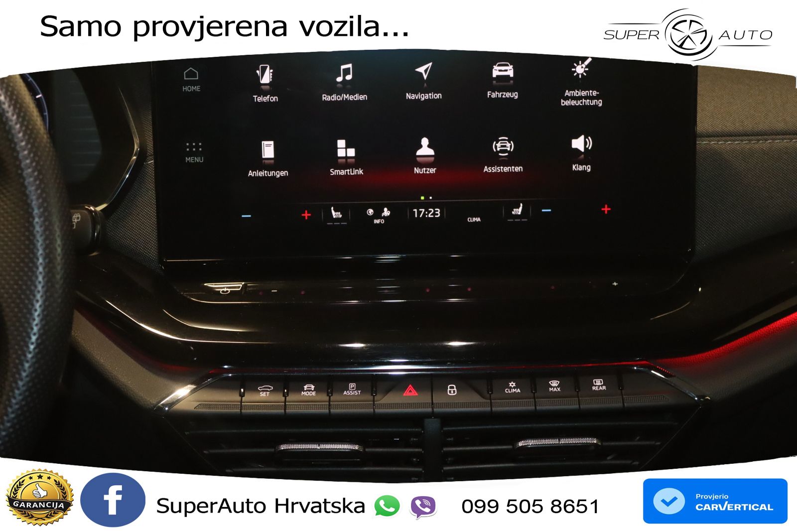 Škoda Octavia Combi 2.0 TDI (150 KS) DSG SportLine LED+GR SJED+ACC