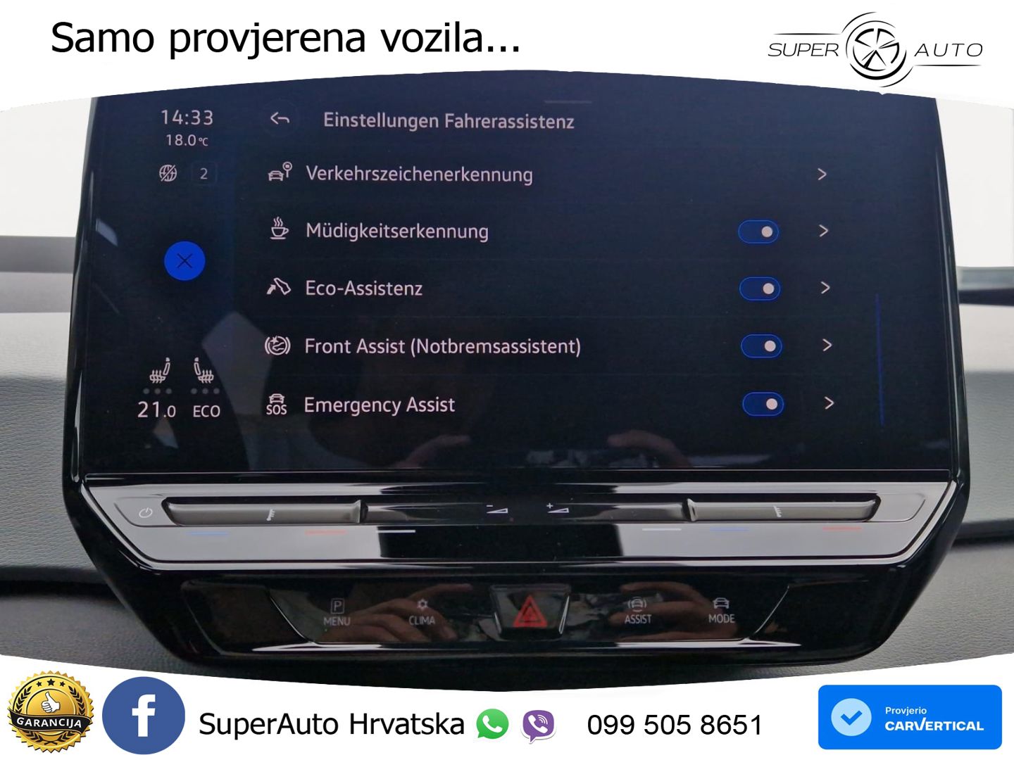 Volkswagen ID.3 Pro 62 kWh (204 KS) LED+GR SJED+ACC