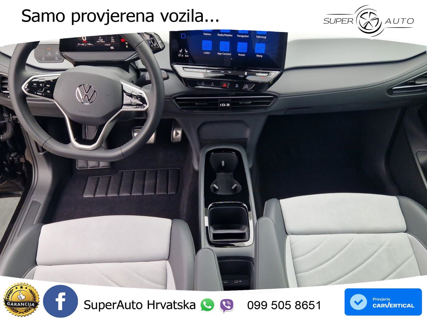 Volkswagen ID.3 Pro 62 kWh (204 KS) LED+GR SJED+ACC