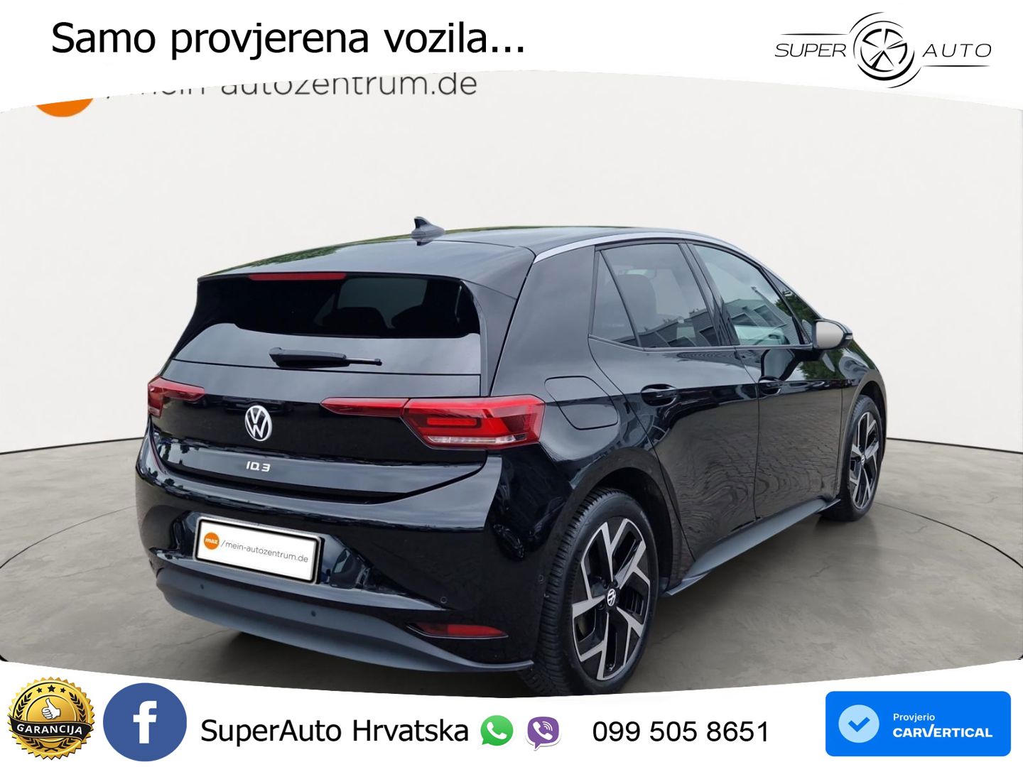 Volkswagen ID.3 Pro 62 kWh (204 KS) LED+GR SJED+ACC