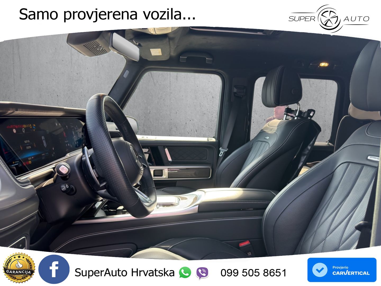Mercedes AMG G 63 Long V8 (585 KS) 4MATIC 9G-TRONIC AMG SPEEDSHIFT TCT Superior ACC+HEAD+4xGR SJED+360+PANO