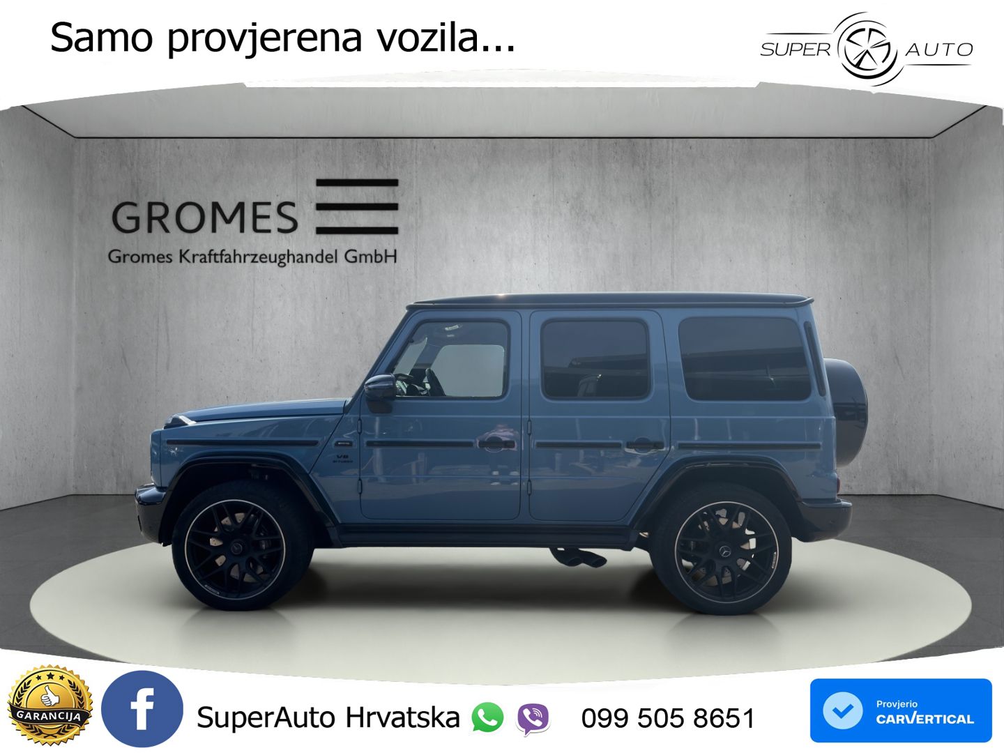 Mercedes AMG G 63 Long V8 (585 KS) 4MATIC 9G-TRONIC AMG SPEEDSHIFT TCT Superior ACC+HEAD+4xGR SJED+360+PANO