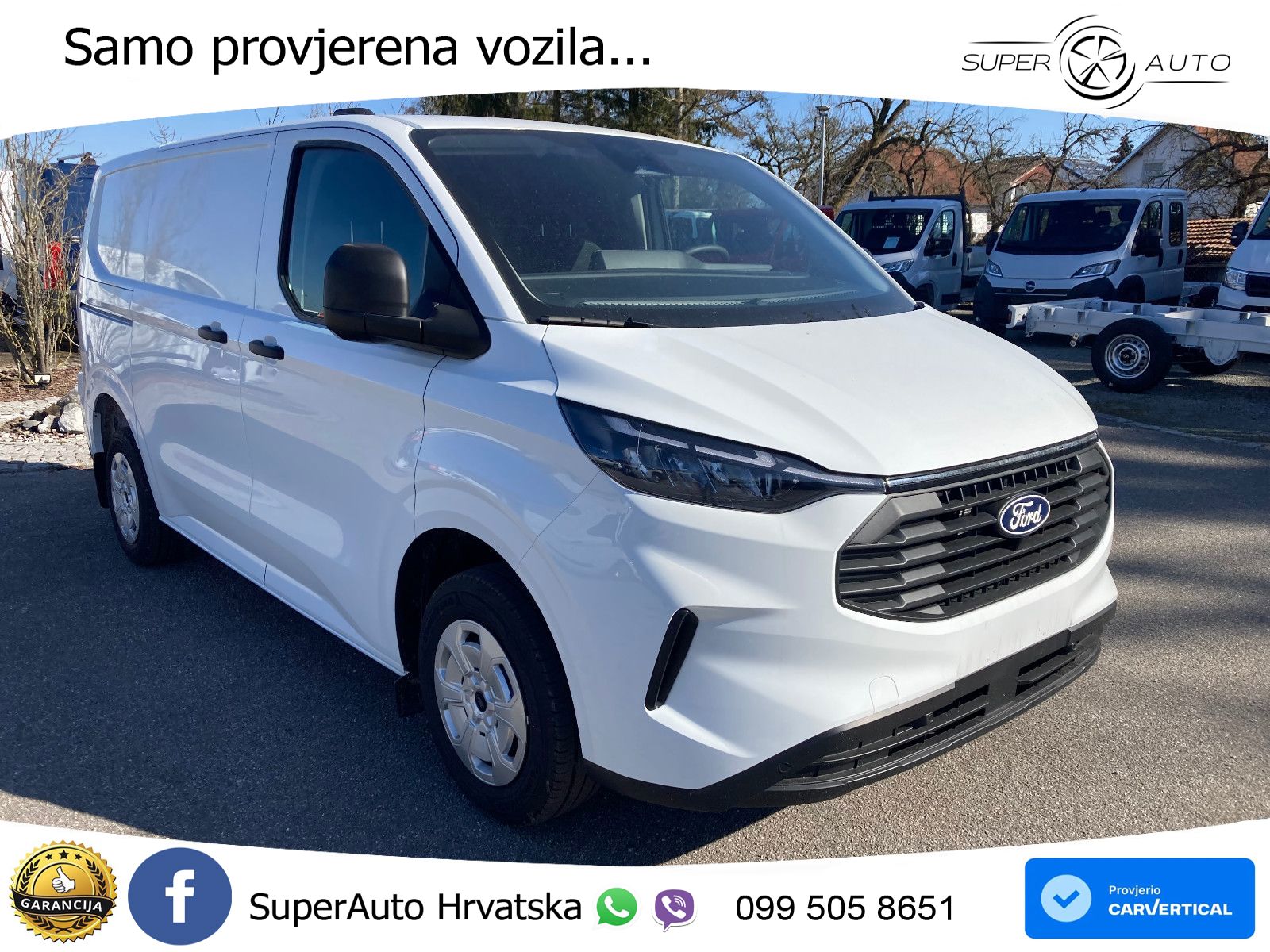 Ford Transit Custom 2,0TDCI L1H1 320 KA Trend*LED*AHK 150 KS