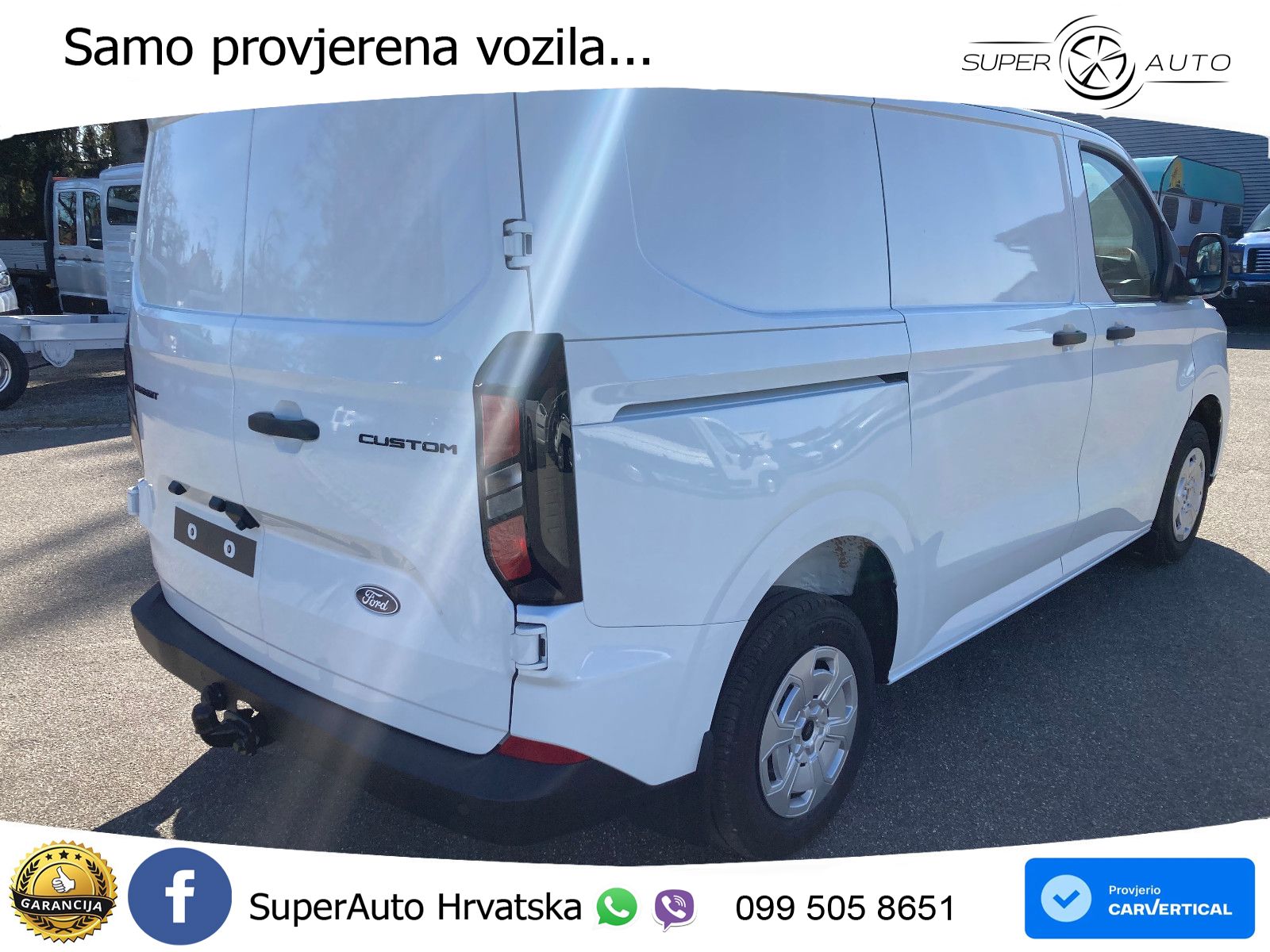 Ford Transit Custom 2,0TDCI L1H1 320 KA Trend*LED*AHK 150 KS