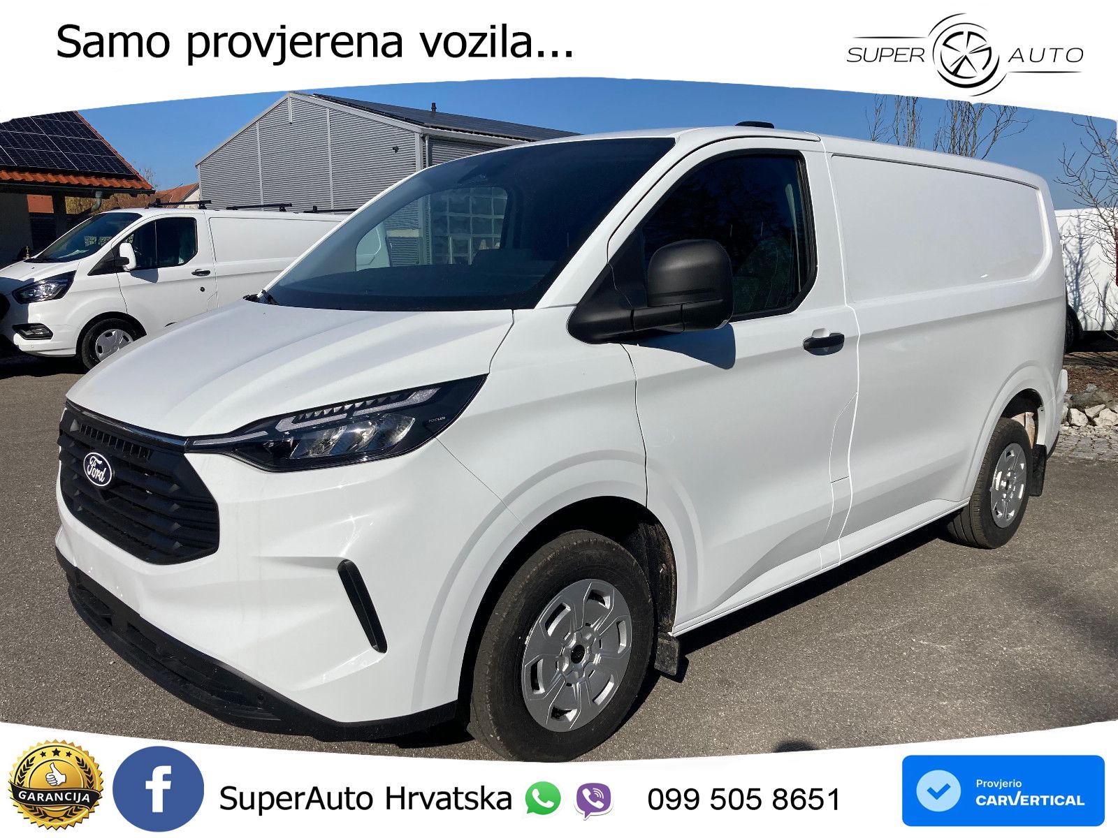 Ford Transit Custom 2,0TDCI L1H1 320 KA Trend*LED*AHK 150 KS