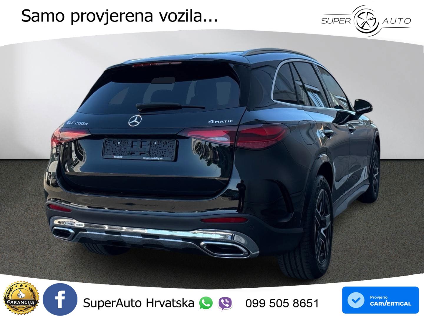 Mercedes GLC 200d (163 KS) 4MATIC 9G-TRONIC AMG LED+GR SJED+ACC