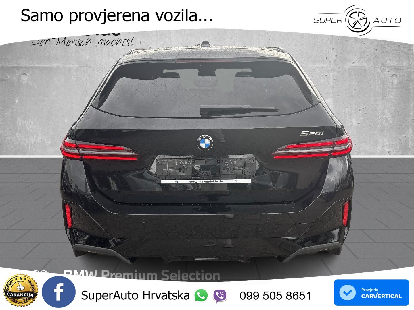 BMW 520i Touring (208 KS) Steptronic M Sport ACC+HEAD+GR SJED+360+PANO