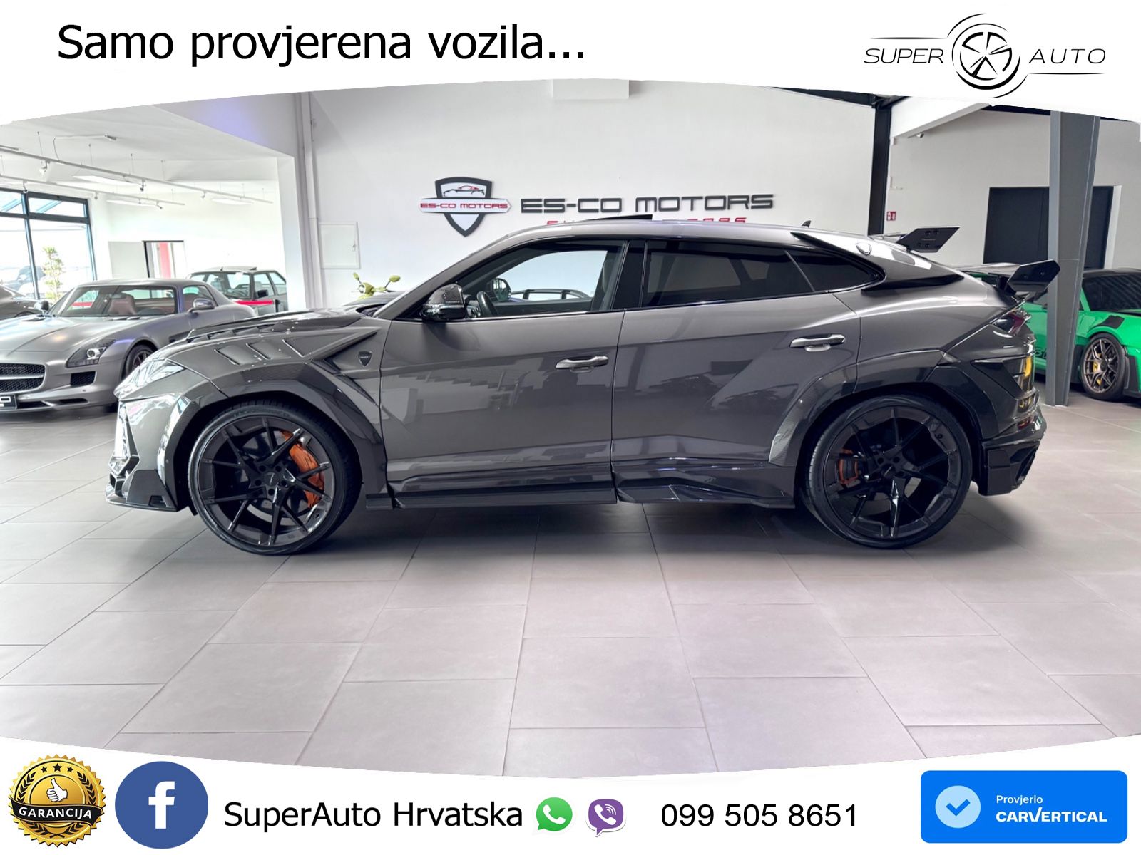 Lamborghini Urus 4.0 V8 (650 KS) 4WD Automatic ZRAČNI+ACC+GR SJED+KAM+PANO