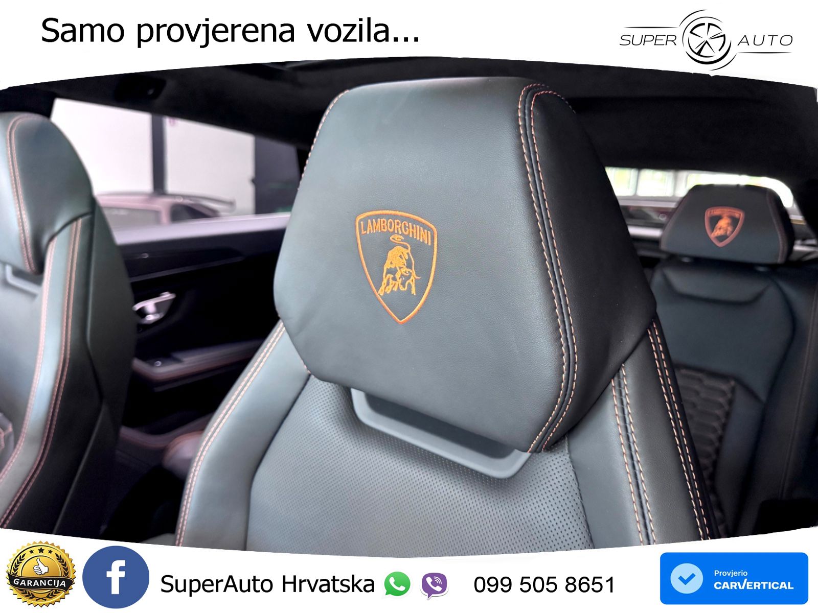 Lamborghini Urus 4.0 V8 (650 KS) 4WD Automatic ZRAČNI+ACC+GR SJED+KAM+PANO