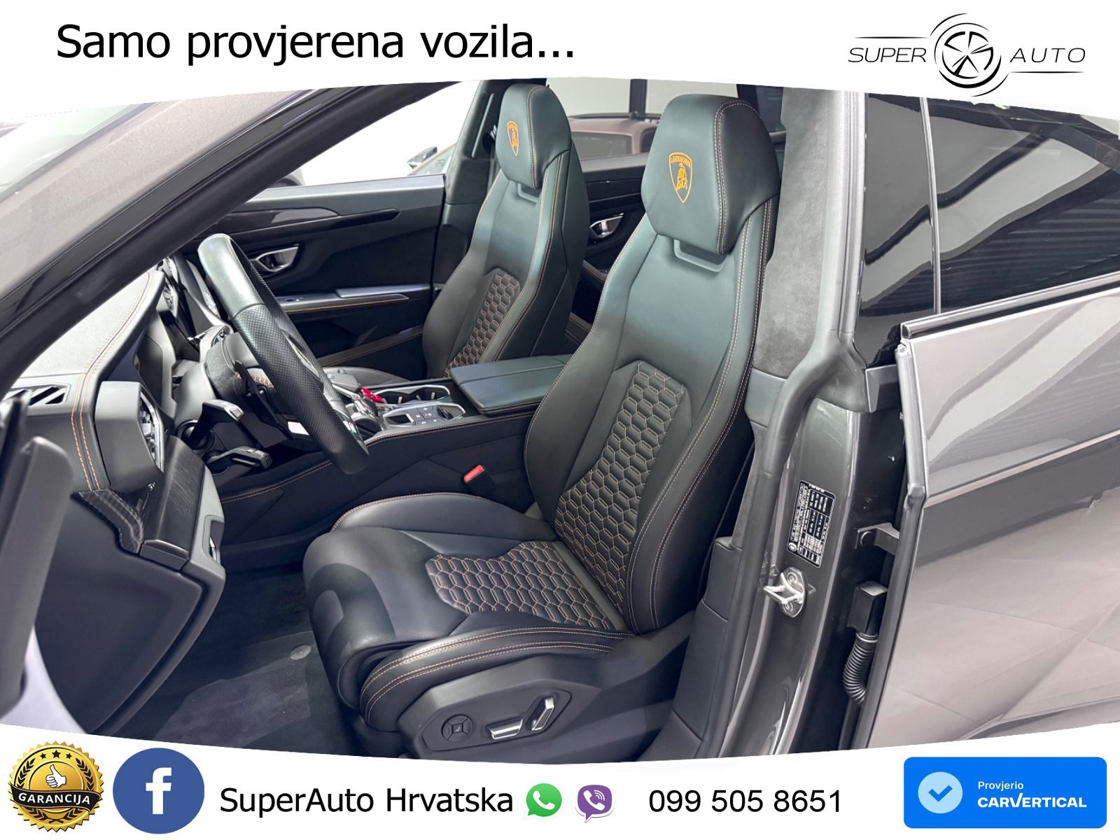 Lamborghini Urus 4.0 V8 (650 KS) 4WD Automatic ZRAČNI+ACC+GR SJED+KAM+PANO