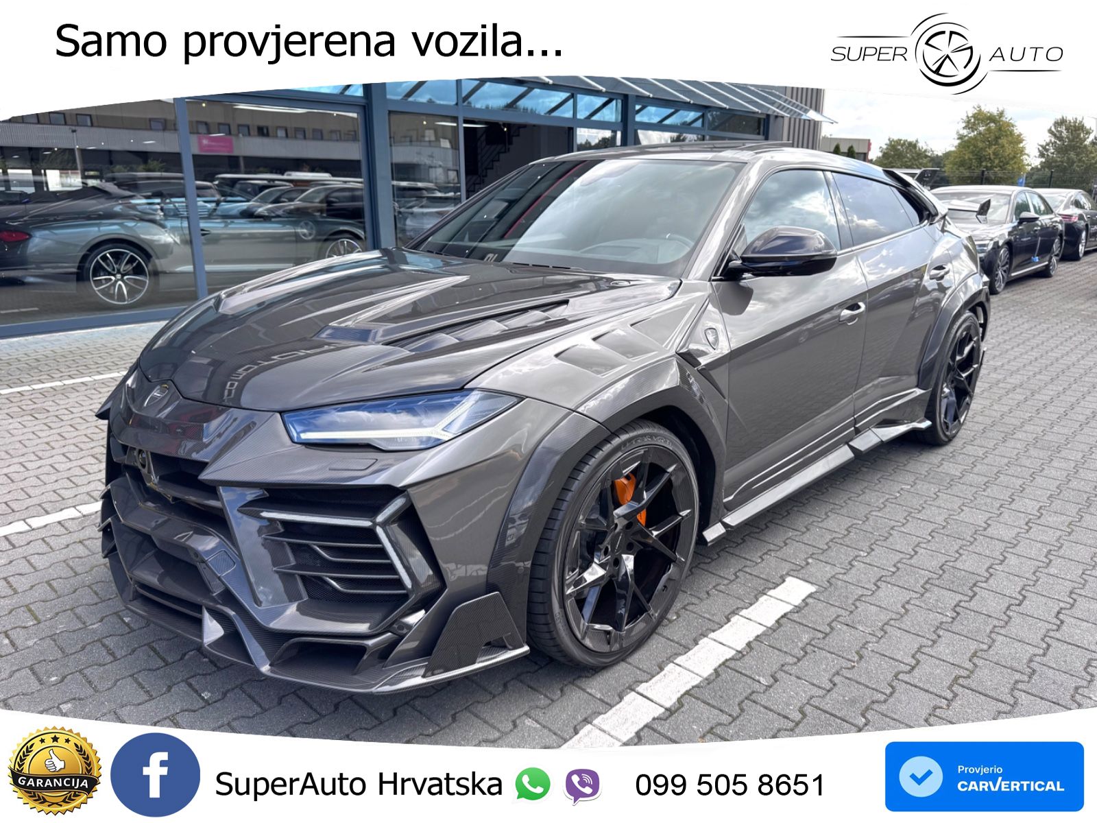 Lamborghini Urus 4.0 V8 (650 KS) 4WD Automatic ZRAČNI+ACC+GR SJED+KAM+PANO