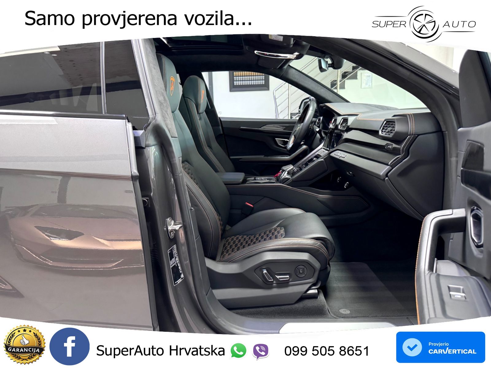 Lamborghini Urus 4.0 V8 (650 KS) 4WD Automatic ZRAČNI+ACC+GR SJED+KAM+PANO